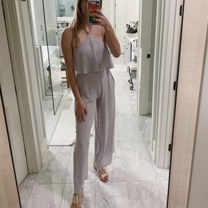 Lavender halter jumpsuit